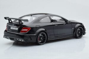 Mercedes C63 AMG W204 Black Series Schwarz GT Spirit 1:18 ZM019 Resin — Bild 2 von 7