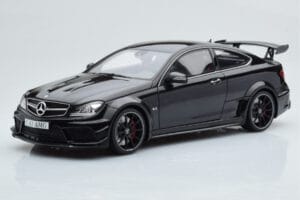 Mercedes C63 AMG W204 Black Series Schwarz GT Spirit 1:18 ZM019 Resin