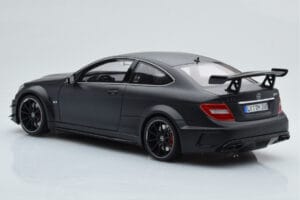 Mercedes C63 AMG W204 Black Series Matt Schwarz GT Spirit 1:18 GT843 Resin — Bild 5 von 6