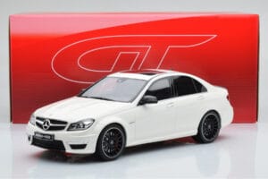 Mercedes C63 AMG W204 Weiß GT Spirit 1:18 GT166 Resin — Bild 6 von 6
