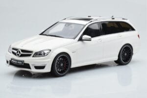 Mercedes C63 AMG S204 T-Modell Weiß GT Spirit 1:18 GT147 Resin