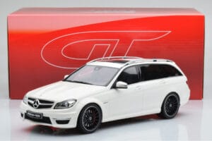 Mercedes C63 AMG S204 T-Modell Weiß GT Spirit 1:18 GT147 Resin — Bild 8 von 8