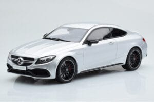 Mercedes C63S AMG C205 Coupe Silber GT Spirit 1:18 GT116 Resin