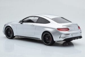 Mercedes C63S AMG C205 Coupe Silber GT Spirit 1:18 GT116 Resin — Bild 5 von 6