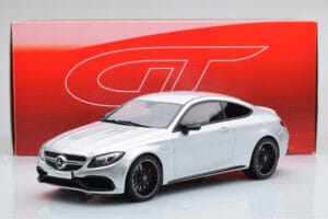 Mercedes C63S AMG C205 Coupe Silber GT Spirit 1:18 GT116 Resin — Bild 6 von 6
