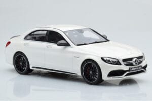 Mercedes C63S AMG W205 Weiß GT Spirit 1:18 B66960370 Resin — Bild 4 von 6