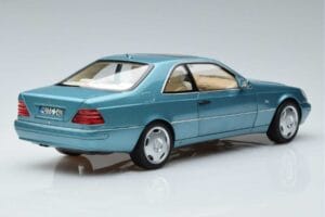 Mercedes CL600 C140 Blau Metallic Norev 1:18 183448 Druckguss — Bild 3 von 7