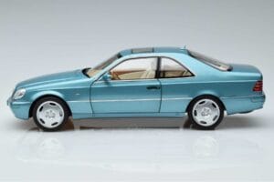 Mercedes CL600 C140 Blau Metallic Norev 1:18 183448 Druckguss — Bild 4 von 7