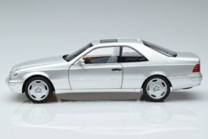 Mercedes CL600 C140 Silber Metallic Norev 1:18 183446 Druckguss — Bild 4 von 7