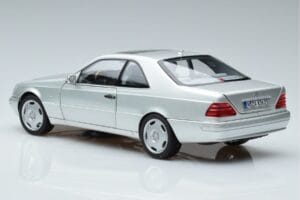 Mercedes CL600 C140 Silber Metallic Norev 1:18 183446 Druckguss — Bild 6 von 7