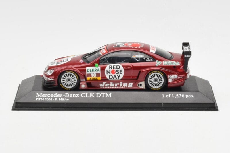 Mercedes CLK #18 Team Persson S. Mucke DTM 2004 Minichamps 1:43 400043318 Druckguss
