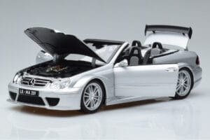 Mercedes CLK DTM AMG W209 Cabriolet Silber Kyosho 1:18 B66962272 Druckguss — Bild 2 von 8