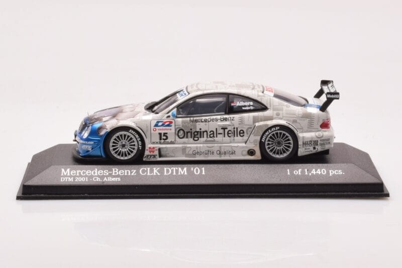 Mercedes CLK DTM Team Persson #15 C. Albers DTM 2001 Minichamps 1:43 400013715 Druckguss
