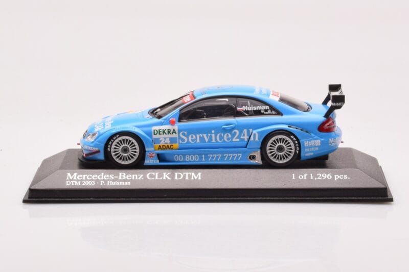 Mercedes CLK DTM Team Service 24h #24 Huisman DTM 2003 Minichamps 1:43 400033224 Druckguss