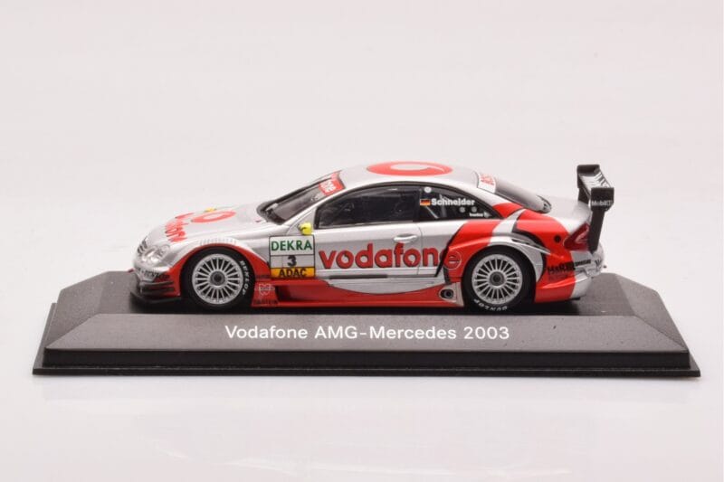 Mercedes CLK-DTM #3 B. Schneider Vodafone DTM 2003 Minichamps 1:43 B66961982 Druckguss