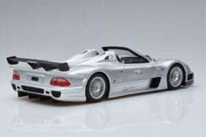 Mercedes CLK GTR Roadster Silber GT Spirit 1:18 GT155 Resin — Bild 2 von 6