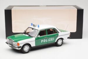 Mercedes E-Class W123 Polizei Norev 1:18 B66040676 Druckguss — Bild 8 von 8