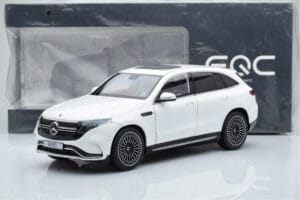 Mercedes EQC 400 Diamond Weiß NZG 1:18 B66963756 Druckguss — Bild 8 von 8