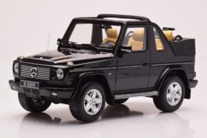 Mercedes G500 W463 Cabriolet Obsidian Schwarz Otto 1:18 OT1040 Resin