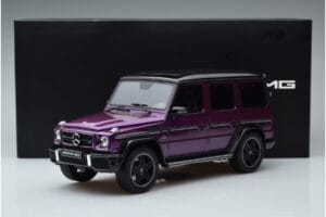 Mercedes G63 AMG W463 Crazy Color Galactic Beam Dealer Edition GT Spirit 1:18 B66961014 Resin — Bild 6 von 6