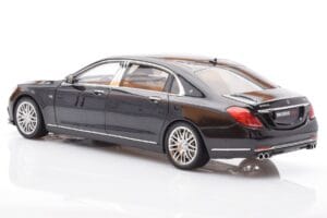Mercedes Maybach S-Class W222 Brabus 900 Obsidian Schwarz Almost Real 1:18 860102 Druckguss — Bild 7 von 8