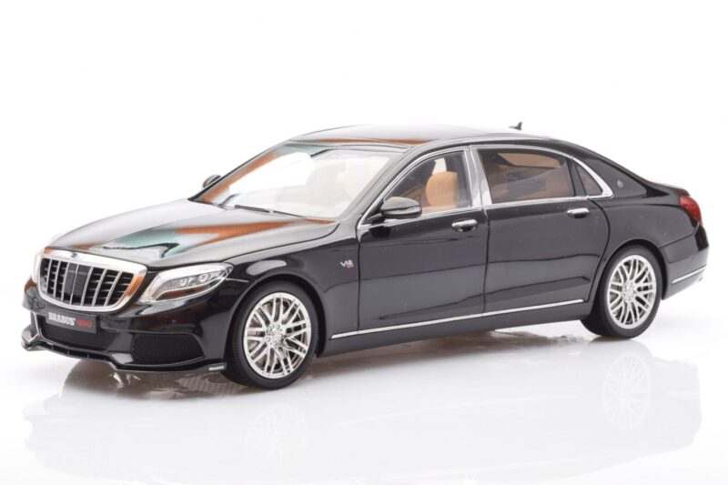 Mercedes Maybach S-Class W222 Brabus 900 Obsidian Schwarz Almost Real 1:18 860102 Druckguss
