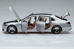Mercedes Maybach S600 W222 V12 Biturbo Hightech Silber Almost Real 1:18 820118 Druckguss — Bild 4 von 12