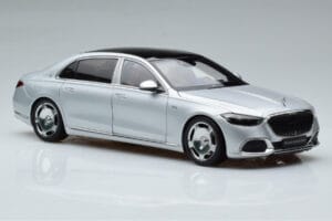 Mercedes Maybach S600 W222 V12 Biturbo Hightech Silber Almost Real 1:18 820118 Druckguss — Bild 6 von 12