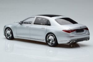 Mercedes Maybach S600 W222 V12 Biturbo Hightech Silber Almost Real 1:18 820118 Druckguss — Bild 7 von 12