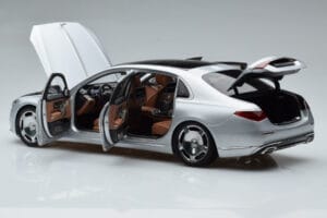 Mercedes Maybach S600 W222 V12 Biturbo Hightech Silber Almost Real 1:18 820118 Druckguss — Bild 8 von 12