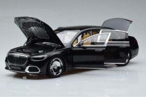 Mercedes Maybach S600 W222 V12 Biturbo Obsidian Schwarz Almost Real 1:18 820115 Druckguss — Bild 2 von 11