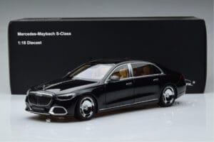 Mercedes Maybach S600 W222 V12 Biturbo Obsidian Schwarz Almost Real 1:18 820115 Druckguss — Bild 11 von 11
