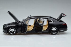 Mercedes Maybach S600 W222 V12 Biturbo Obsidian Schwarz Almost Real 1:18 820115 Druckguss — Bild 4 von 11