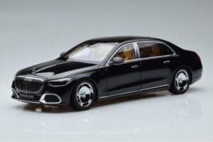 Mercedes Maybach S600 W222 V12 Biturbo Obsidian Schwarz Almost Real 1:18 820115 Druckguss