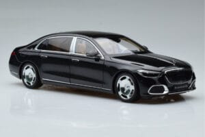 Mercedes Maybach S600 W222 V12 Biturbo Obsidian Schwarz Almost Real 1:18 820115 Druckguss — Bild 6 von 11