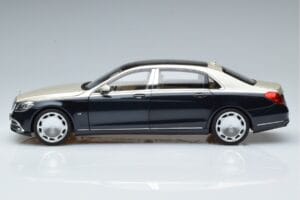 Mercedes Maybach S650 X222 Silberblau Norev 1:18 B66960615 Druckguss — Bild 4 von 7