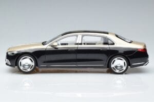 Mercedes Maybach S680 X223 Gold Schwarz Metallic Norev 1:18 183917 Druckguss — Bild 4 von 7