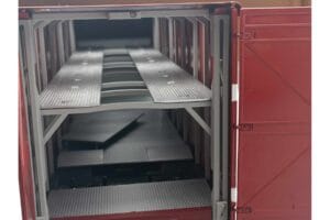Mercedes O317 Porsche Transporter Rot CMR 1:18 CMR149 Druckguss — Bild 5 von 12