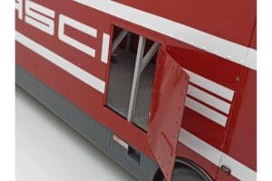 Mercedes O317 Porsche Transporter Rot CMR 1:18 CMR149 Druckguss — Bild 10 von 12