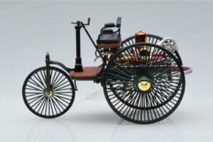 Mercedes Patent Motorwagen Grün Norev 1:18 183701 Druckguss — Bild 3 von 6