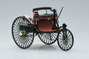 Mercedes Patent Motorwagen Grün Norev 1:18 183701 Druckguss — Bild 4 von 6
