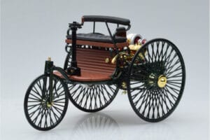 Mercedes Patent Motorwagen Grün Norev 1:18 183701 Druckguss