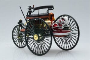 Mercedes Patent Motorwagen Grün Norev 1:18 183701 Druckguss — Bild 5 von 6