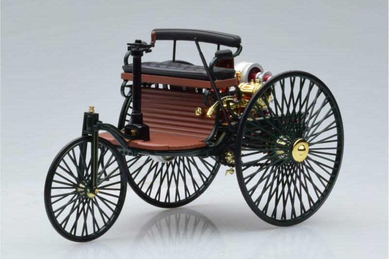 Mercedes Patent Motorwagen Grün Norev 1:18 183701 Druckguss