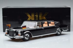 Mercedes 600 Pullman W100 Landaulet Queen Elizabeth II KK-Scale 1:18 KKDC181185 Druckguss — Bild 6 von 6