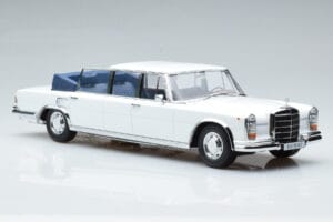 Mercedes 600 Pullman W100 Landaulet Weiß KK-Scale 1:18 KKDC181184 Druckguss — Bild 4 von 6