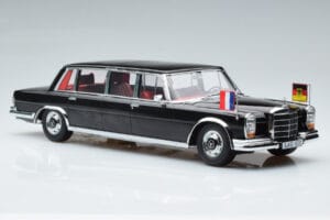 Mercedes 600 Pullman W100 W. Brandt G. Pompidou KK-Scale 1:18 KKDC181134 Druckguss — Bild 4 von 6