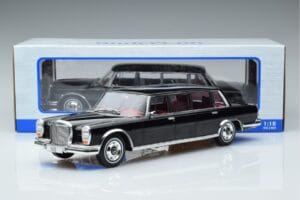 Mercedes 600 LWB Pullman W100 Schwarz MCG 1:18 MCG18187 Druckguss — Bild 6 von 6