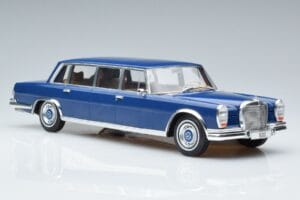 Mercedes S-Class 600 W100 LWB Pullman Dunkelblau MCG 1:18 MCG18189 Druckguss — Bild 4 von 6