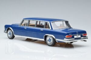 Mercedes S-Class 600 W100 LWB Pullman Dunkelblau MCG 1:18 MCG18189 Druckguss — Bild 5 von 6